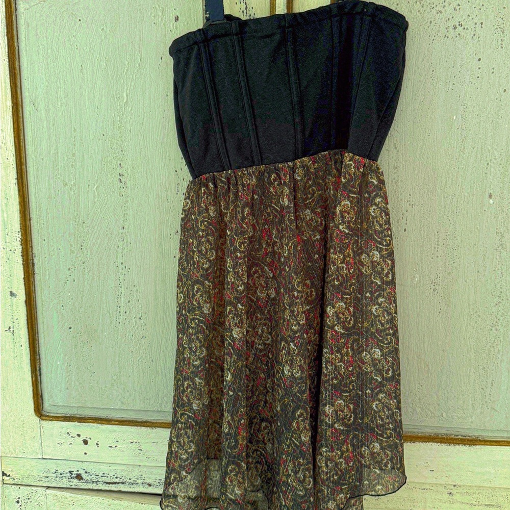 Free People Midnight Bloom Mini Dress